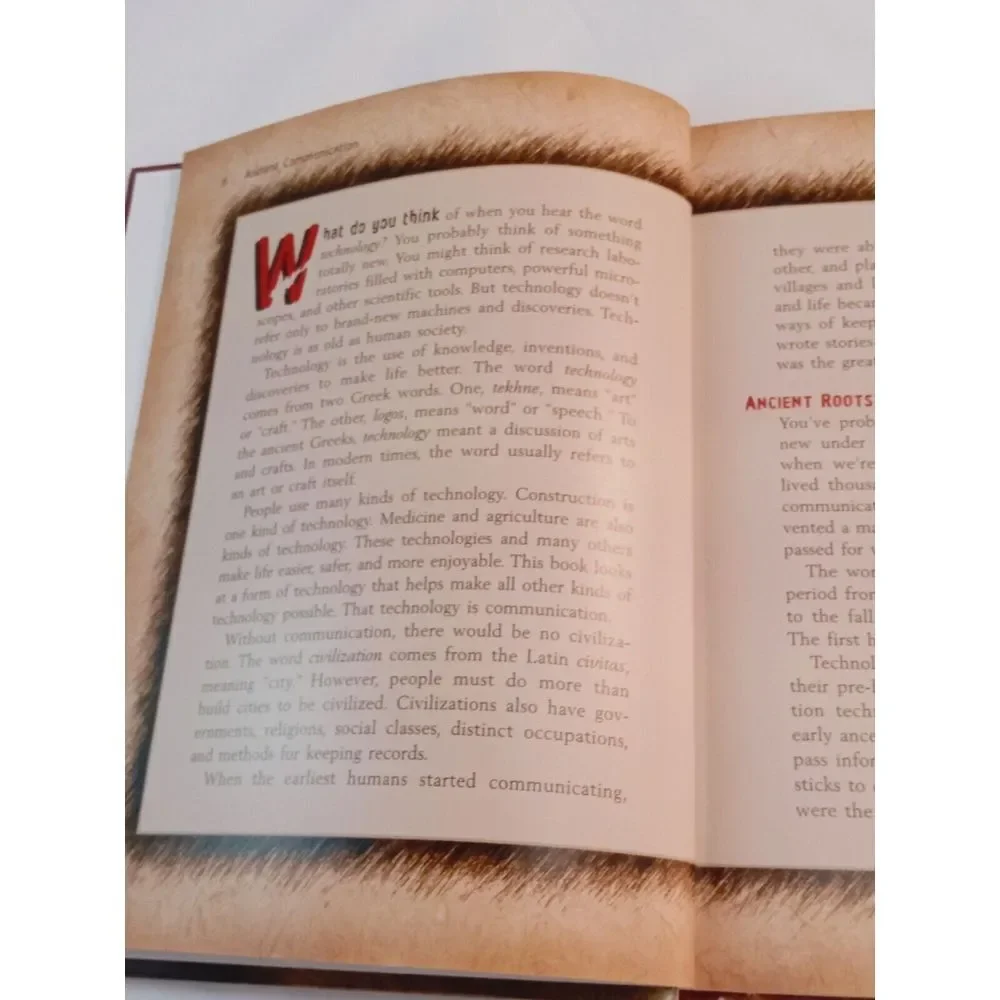 Ancient Communication (Ancient Technology)‎ - Library Binding - GOOD